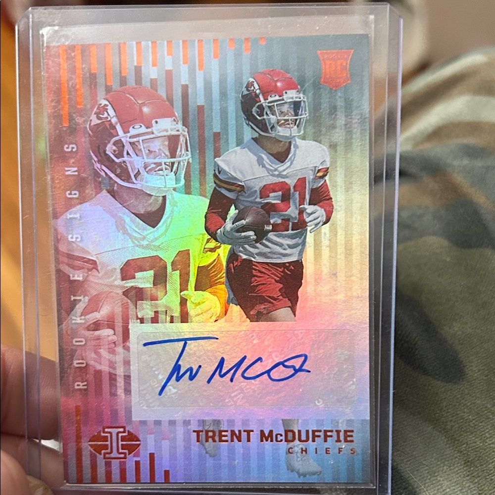Trent McDuffie Rookie Card